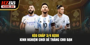 Kèo Chấp 3/4 HZ88 – Kinh Nghiệm Chơi Dễ Thắng Cho Bạn
